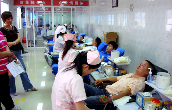 江蘇上上電纜集團(tuán)熱心無償獻(xiàn)血