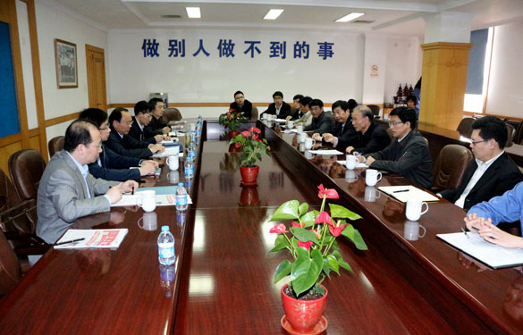 省質(zhì)監(jiān)局局長(zhǎng)劉大旺一行來(lái)上上集團(tuán)調(diào)研指導(dǎo)