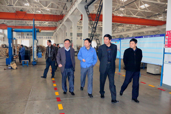 遼寧省縣域經濟工作領導小組一行來上上集團考察